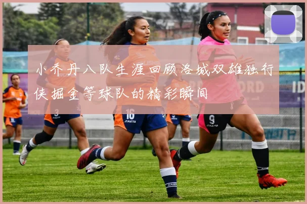小乔丹八队生涯回顾洛城双雄独行侠掘金等球队的精彩瞬间